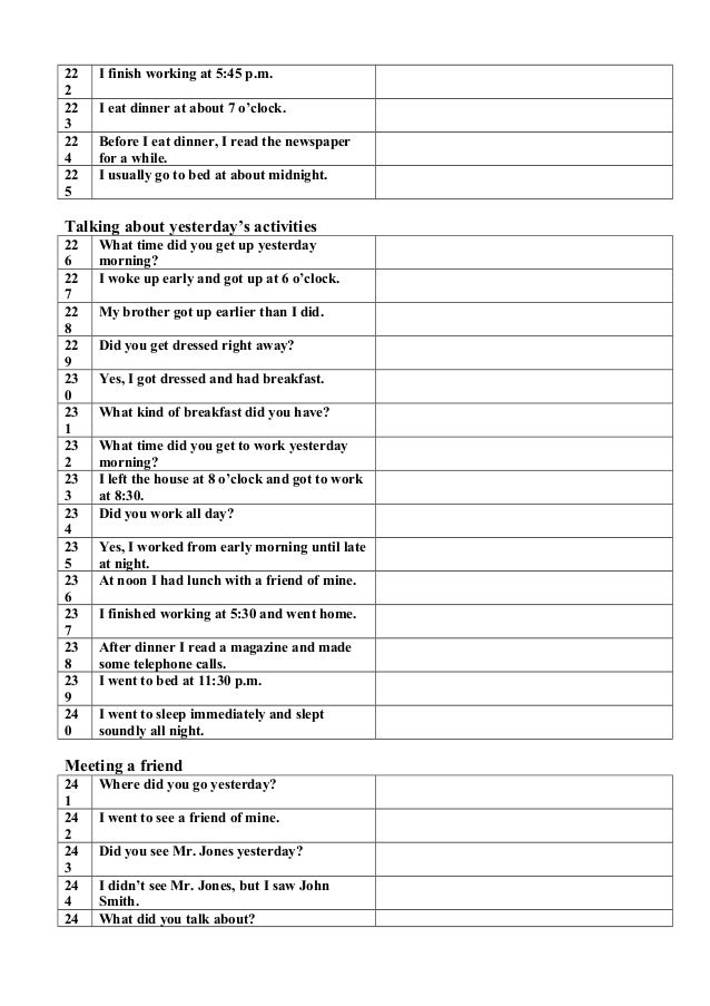 english 900 sentences